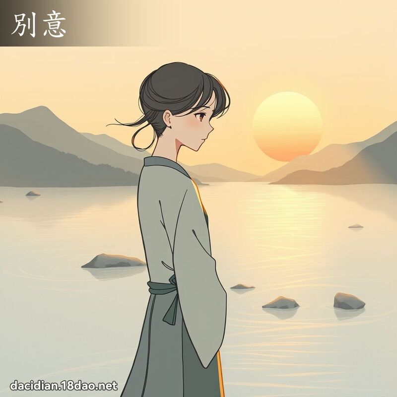 別意 - 国语大辞典配图