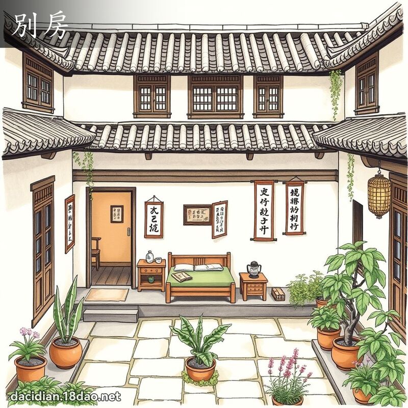 別房 - 国语大辞典配图