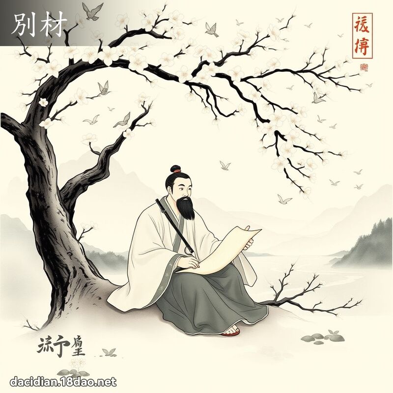 別材 - 國語大辭典配圖