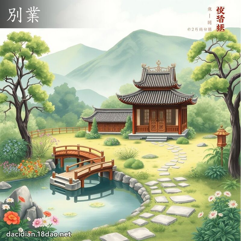 別業 - 國語大辭典配圖
