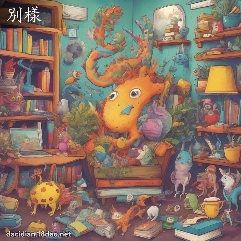 別样 - 国语大辞典配图