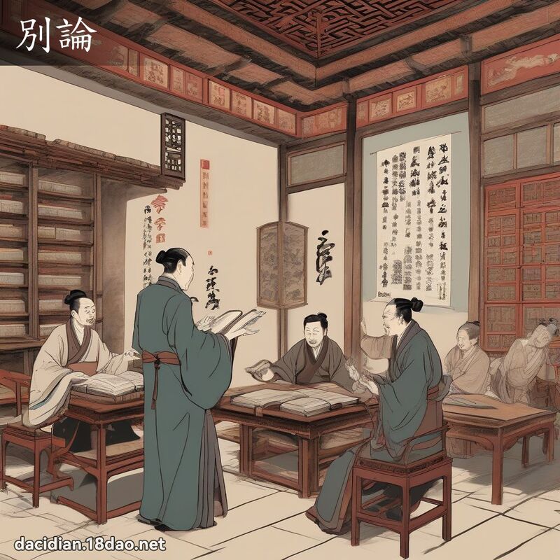 別論 - 國語大辭典配圖
