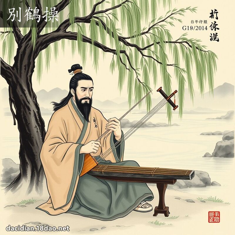 別鶴操 - 國語大辭典配圖