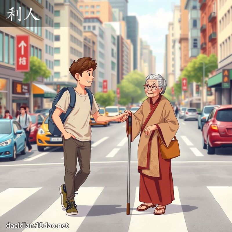 利人 - 國語大辭典配圖