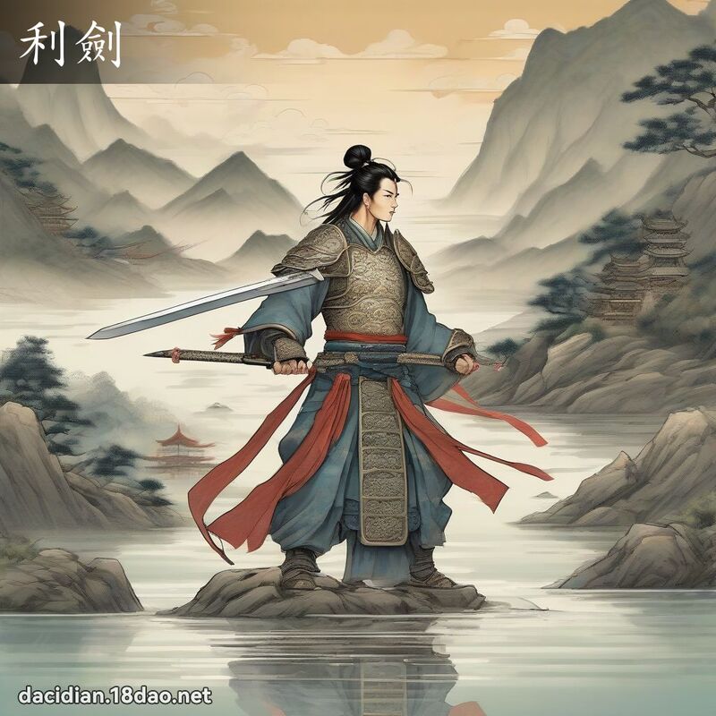 利剑 - 国语大辞典配图