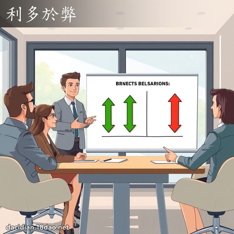 利多於弊 - 国语大辞典配图
