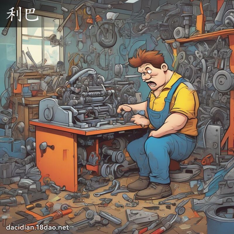 利巴 - 国语大辞典配图