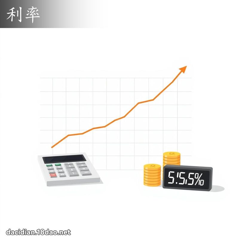 利率 - 國語大辭典配圖