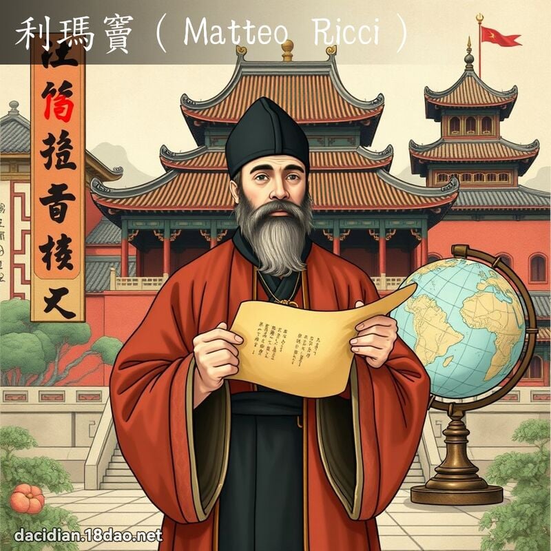 利瑪竇（Matteo Ricci） - 國語大辭典配圖