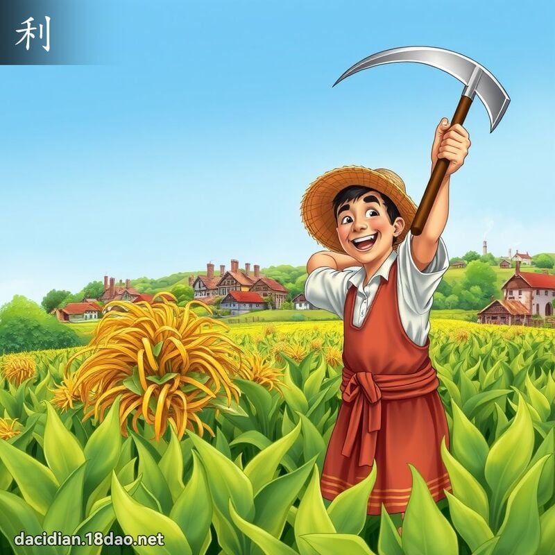 利 - 國語大辭典配圖