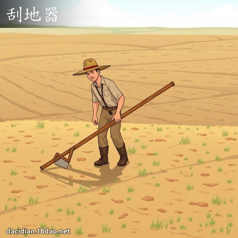 刮地器 - 國語大辭典配圖