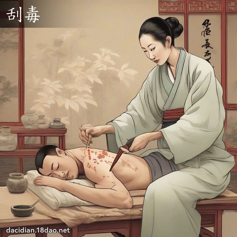 刮毒 - 國語大辭典配圖