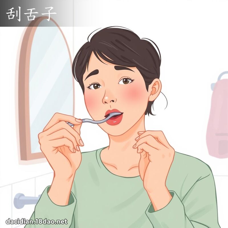 刮舌子 - 国语大辞典配图