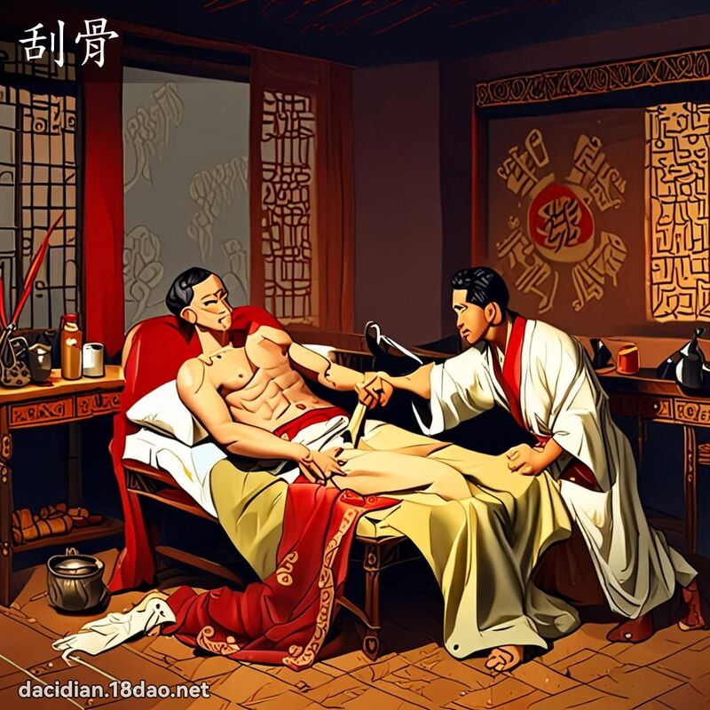 刮骨 - 国语大辞典配图