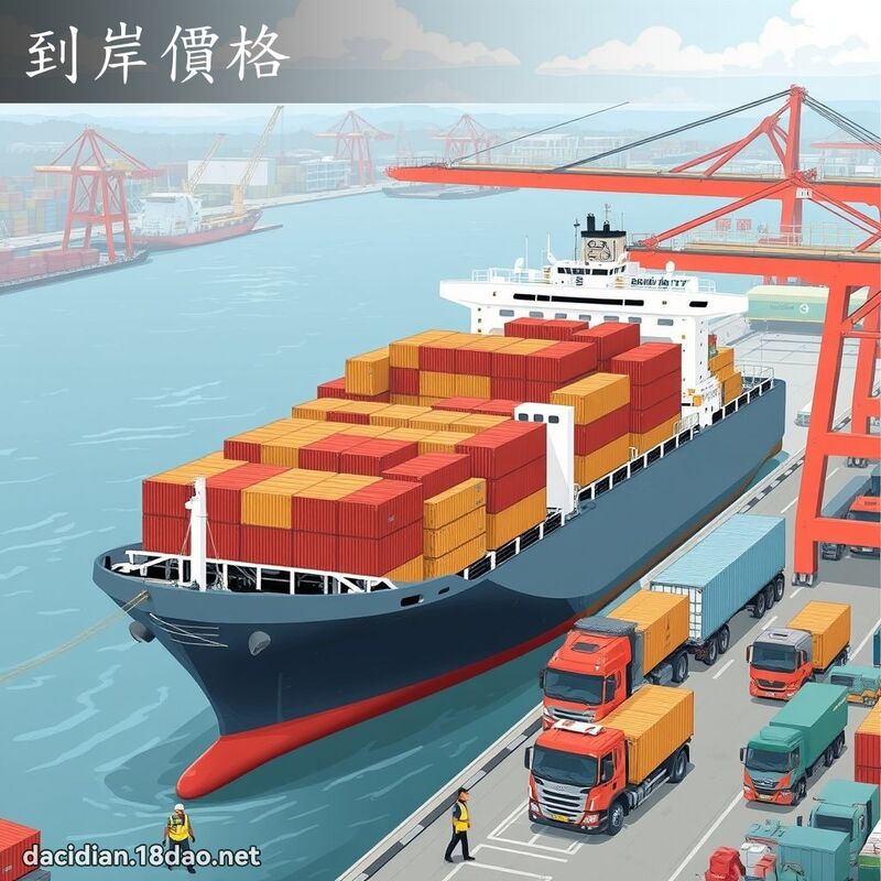 到岸价格 - 国语大辞典配图