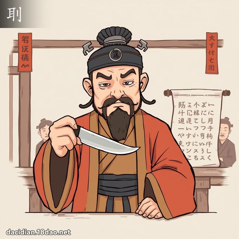 刵 - 國語大辭典配圖