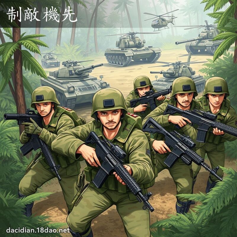 制敌机先 - 国语大辞典配图