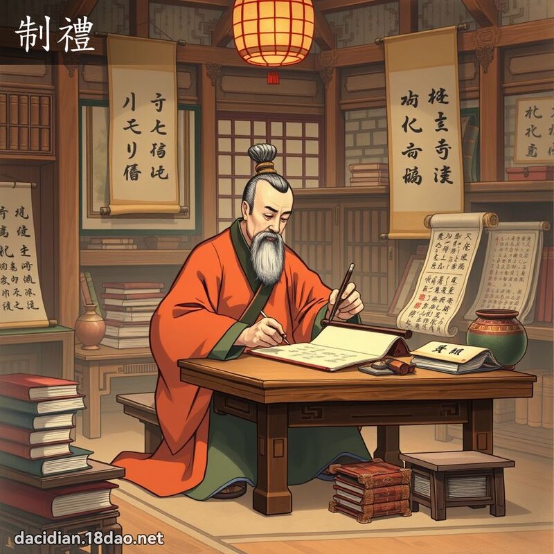 制禮 - 國語大辭典配圖