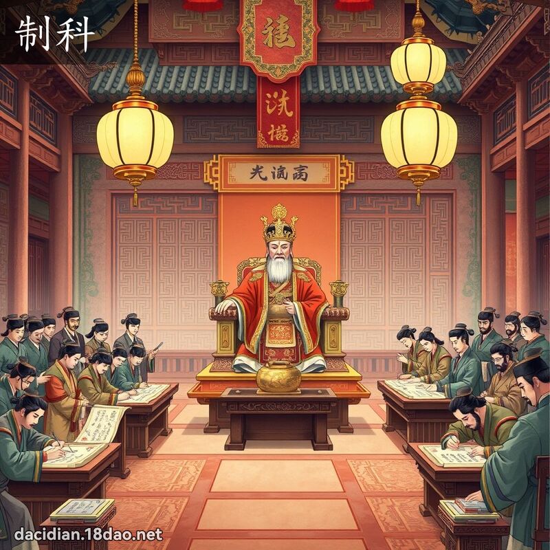 制科 - 國語大辭典配圖