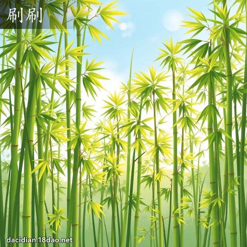 刷刷 - 国语大辞典配图