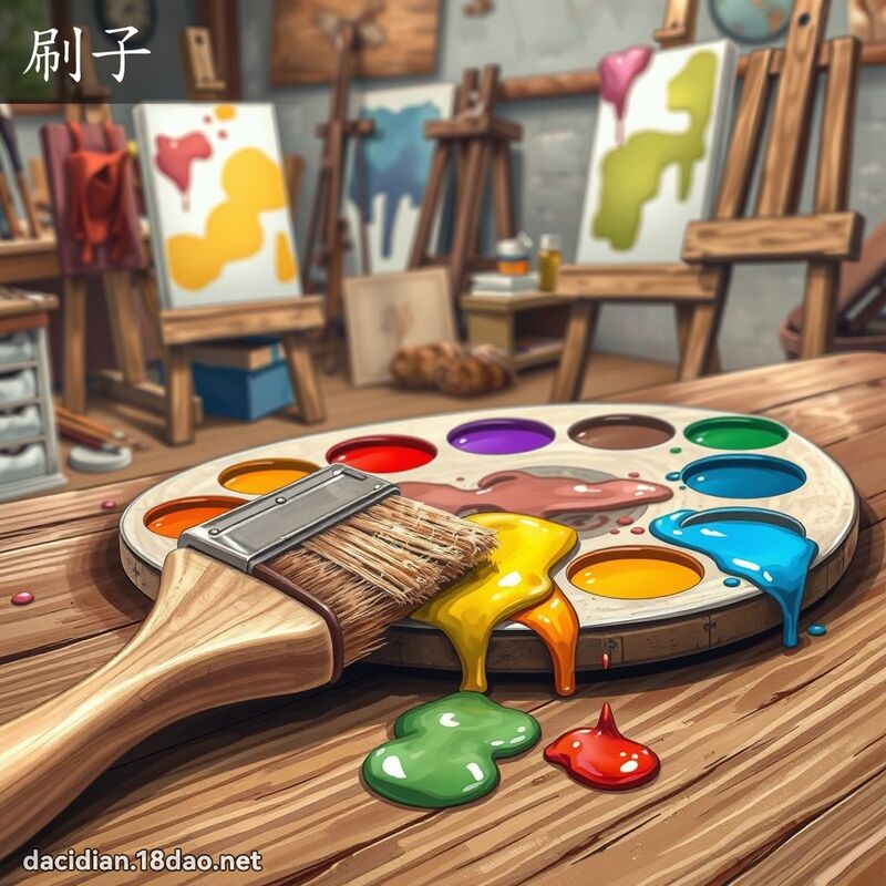 刷子 - 國語大辭典配圖