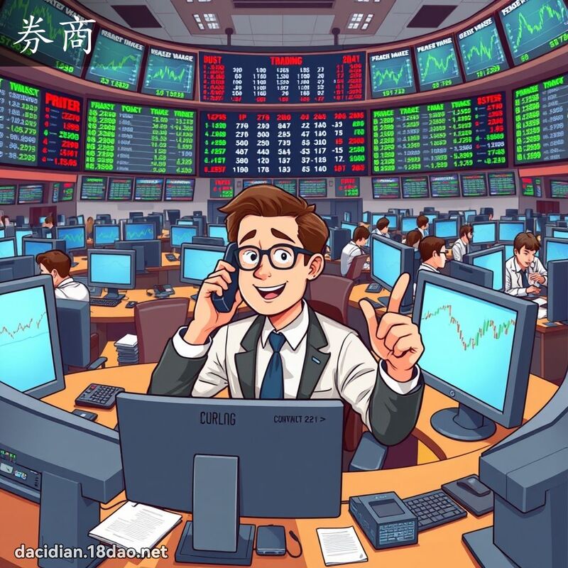 券商 - 國語大辭典配圖