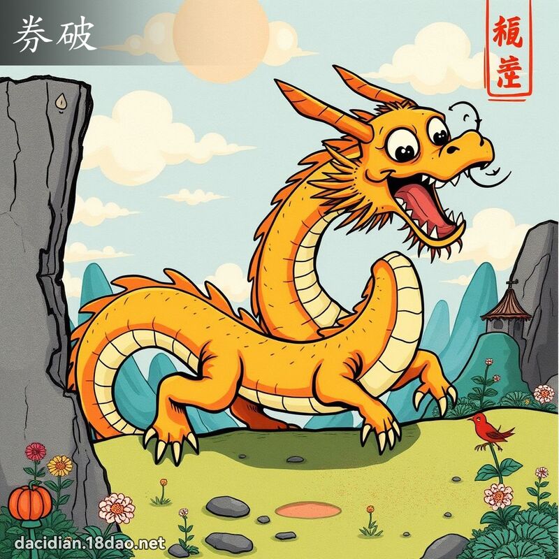 券破 - 國語大辭典配圖