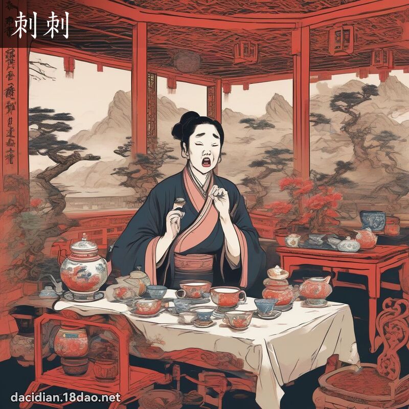 刺刺 - 国语大辞典配图