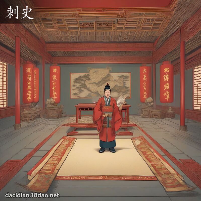 刺史 - 國語大辭典配圖