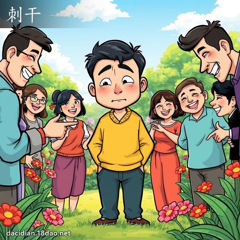 刺干 - 国语大辞典配图
