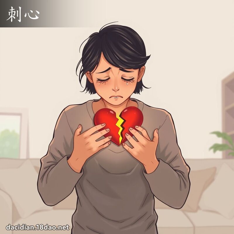 刺心 - 國語大辭典配圖