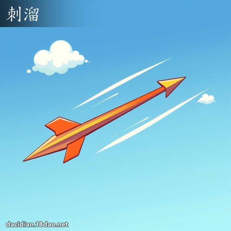 刺溜 - 國語大辭典配圖