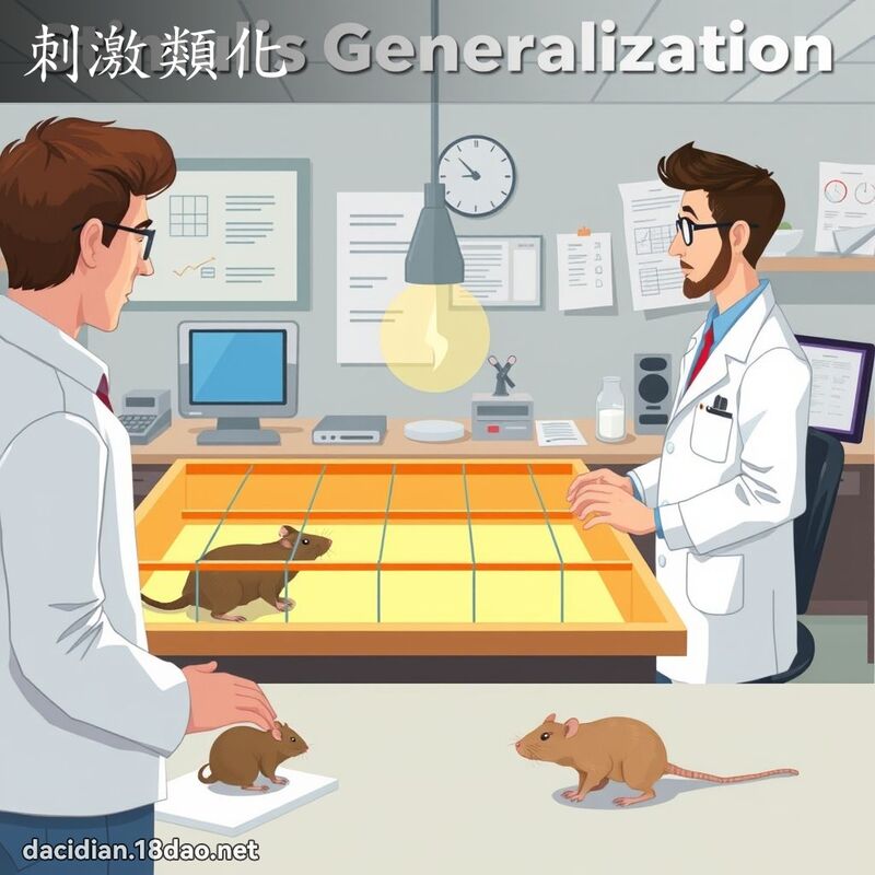 刺激類化 - 國語大辭典配圖
