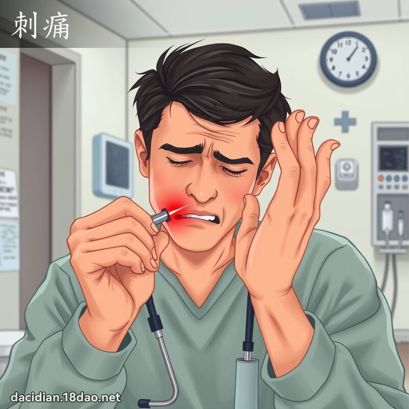 刺痛 - 國語大辭典配圖