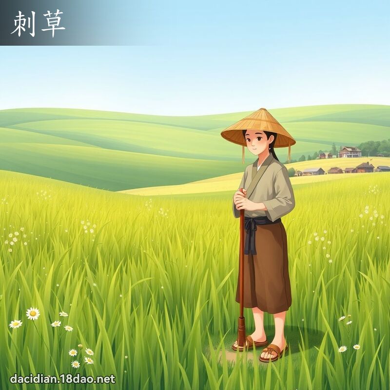 刺草 - 國語大辭典配圖