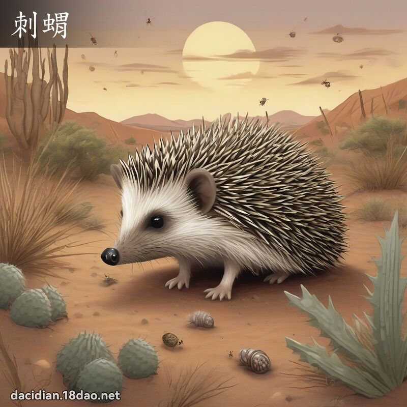 刺蝟 - 國語大辭典配圖