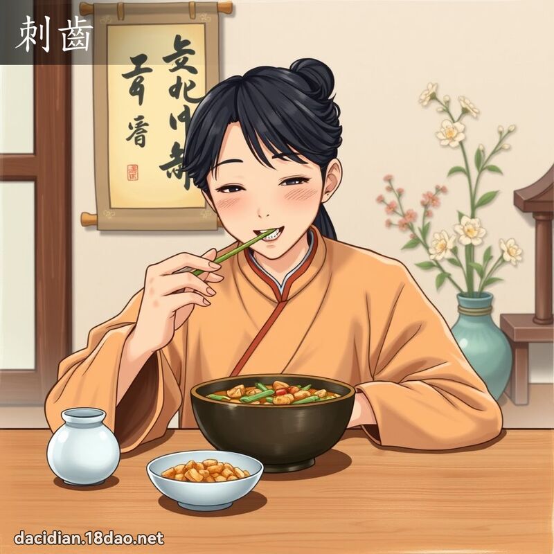 刺齿 - 国语大辞典配图