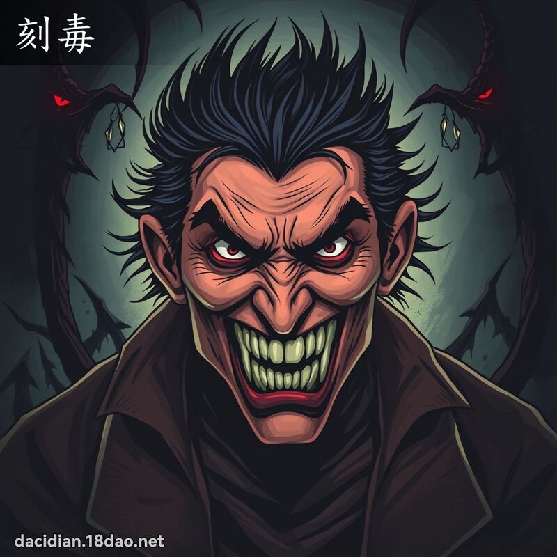 刻毒 - 国语大辞典配图