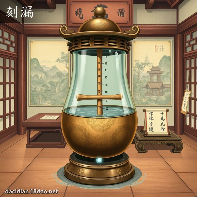 刻漏 - 国语大辞典配图