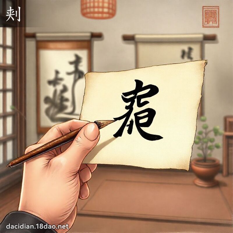 刾 - 國語大辭典配圖
