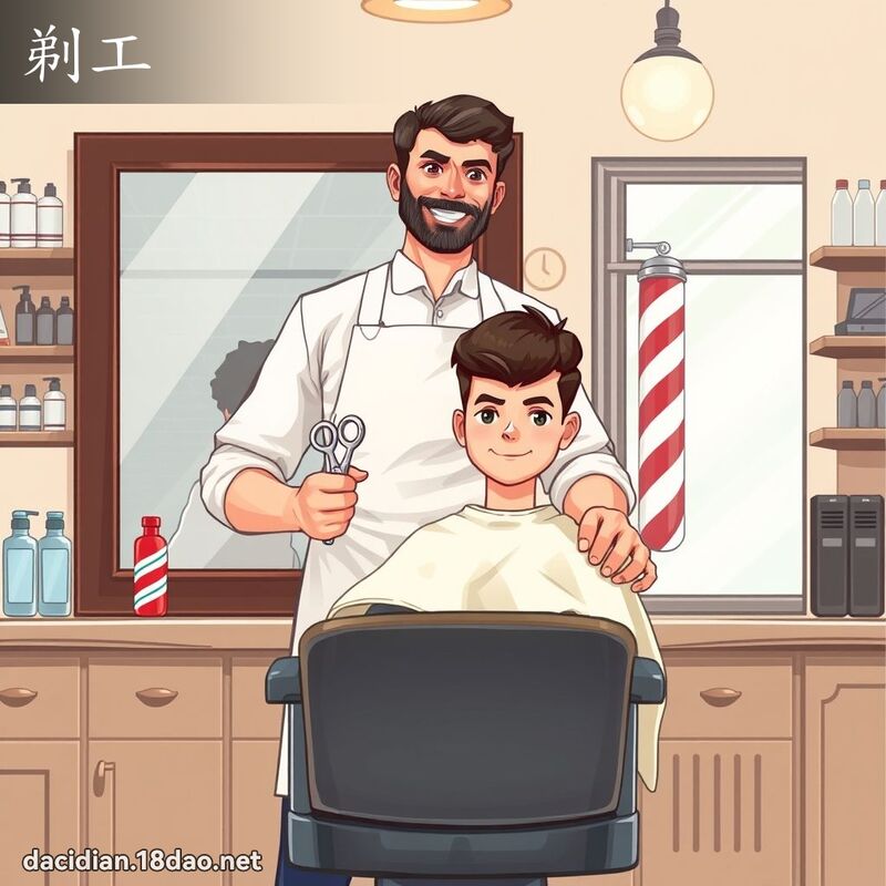 剃工 - 國語大辭典配圖