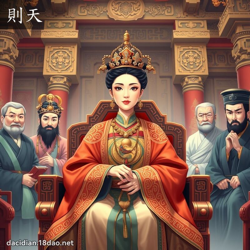 則天 - 國語大辭典配圖