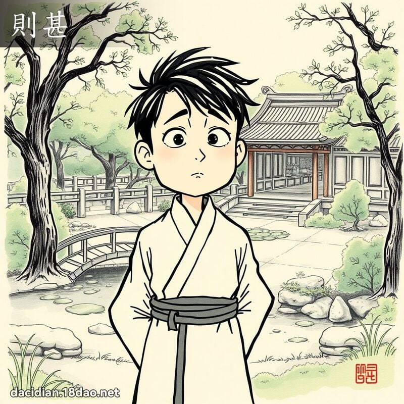 则甚 - 国语大辞典配图