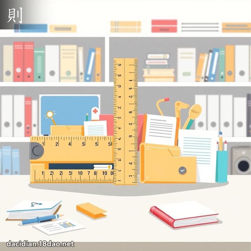 则 - 国语大辞典配图