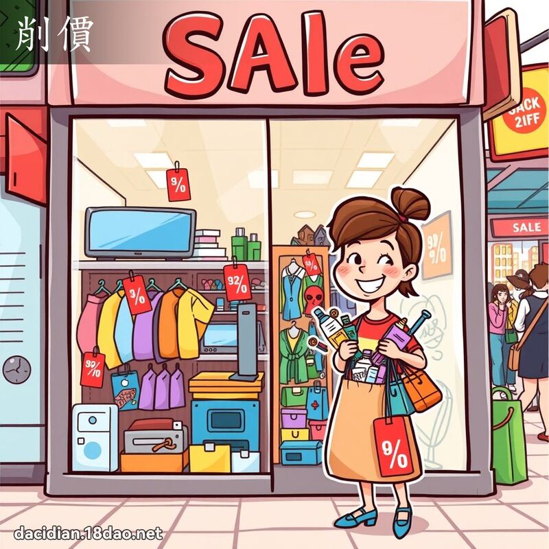 削价 - 国语大辞典配图