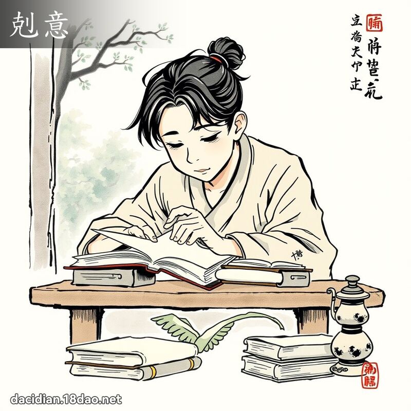 剋意 - 國語大辭典配圖