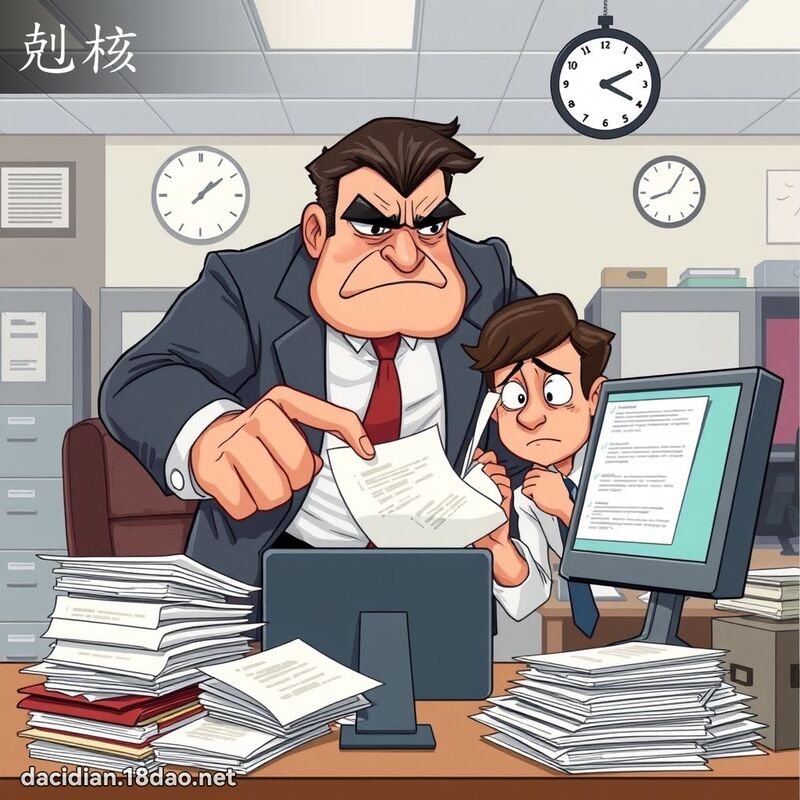 剋核 - 国语大辞典配图