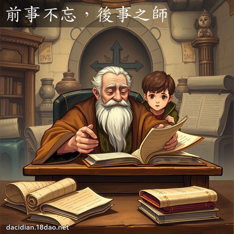 前事不忘，后事之师 - 国语大辞典配图
