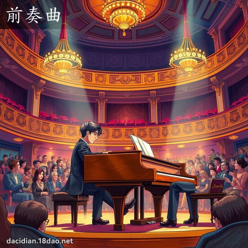 前奏曲 - 国语大辞典配图