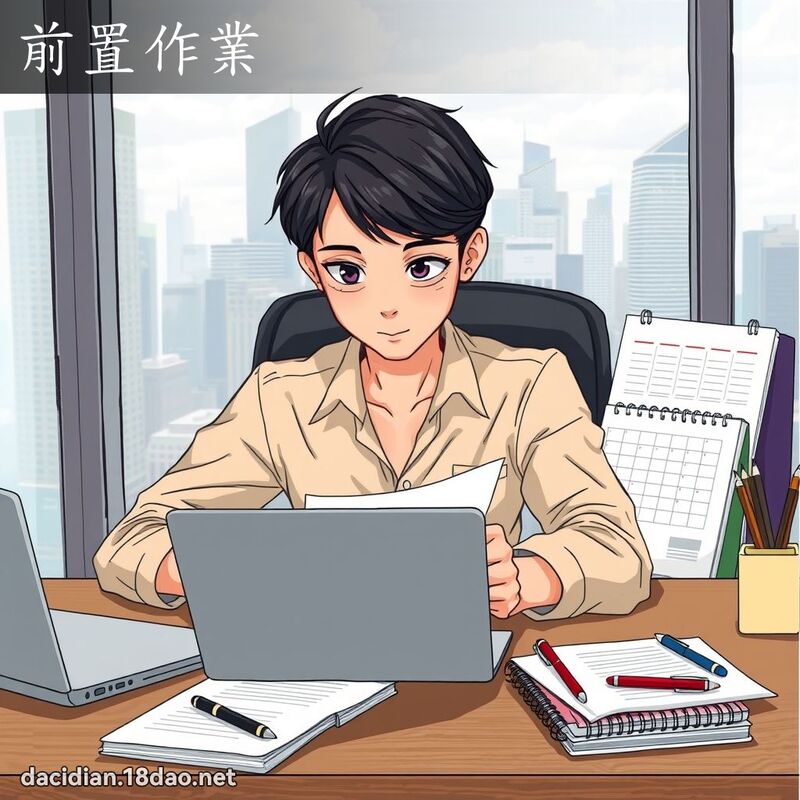 前置作业 - 国语大辞典配图